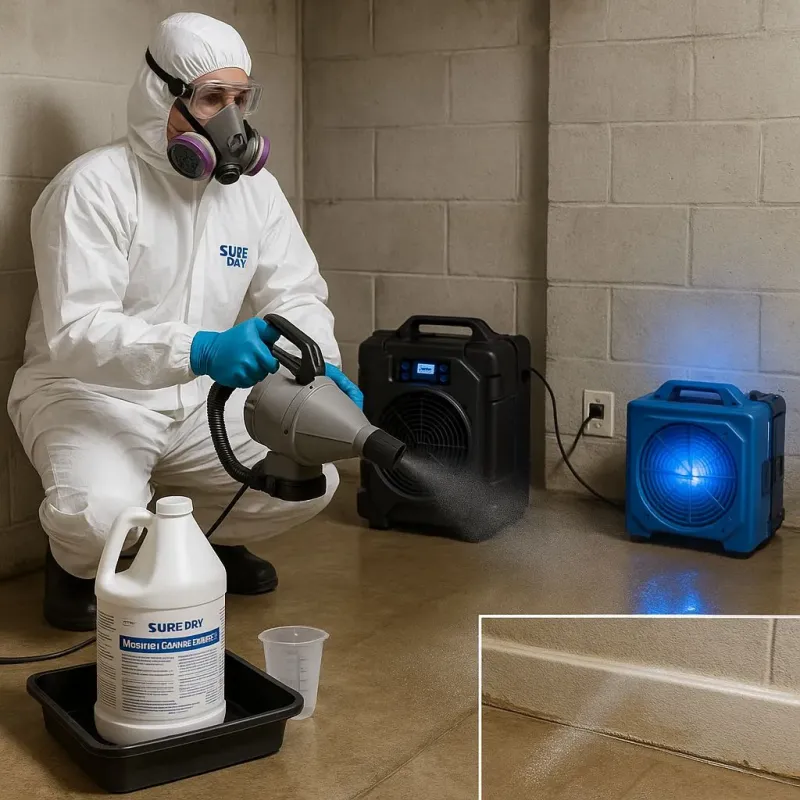Sanitization and Odor Removal process in East Port Orchard, WA