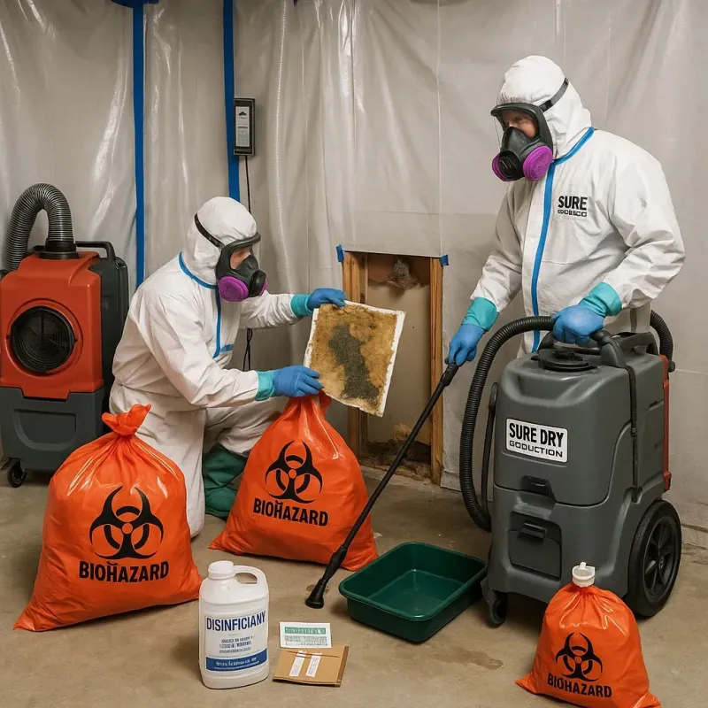 Contaminated Water Handling Protocols process in East Port Orchard, WA