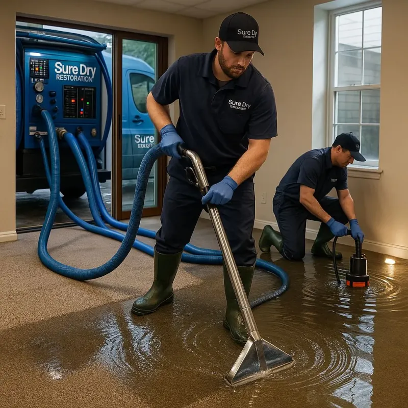 Water Extraction and Removal process in East Port Orchard, WA